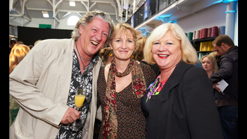 Andy Smart and guest and Karen Koren