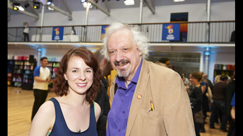 Cariad Lloyd and Peter Buckley Hill