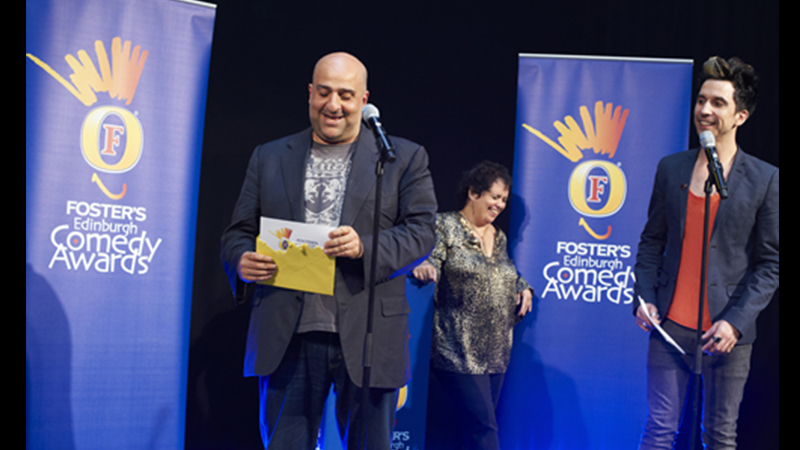 Omid takes his time with the all important announcement..