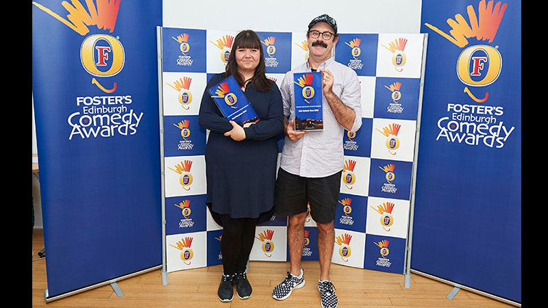 Sofie Hagen and Sam Simmons - Winners