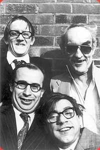 Best Comedy Show 1985 Winners with their award